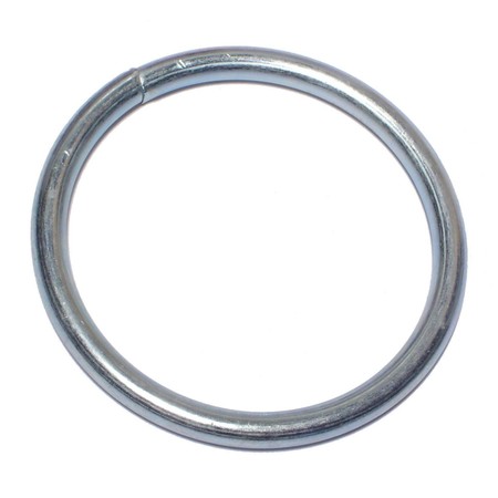 MIDWEST FASTENER #6 x 2" Zinc Plated Steel Welded Rings 5PK 60231